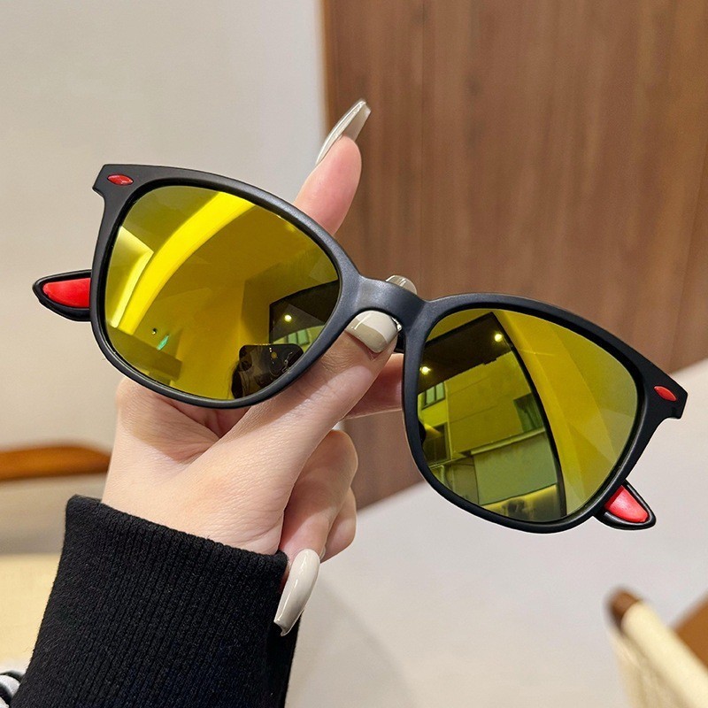 กีฬา/ตกปลา QuikSilver สีดําผู้ชาย/ผู้หญิงแว่นตากันแดดสี่เหลี่ยมผืนผ้า Shades Men EyeWear ขับรถ Sunglasses ชาย/หญิง
