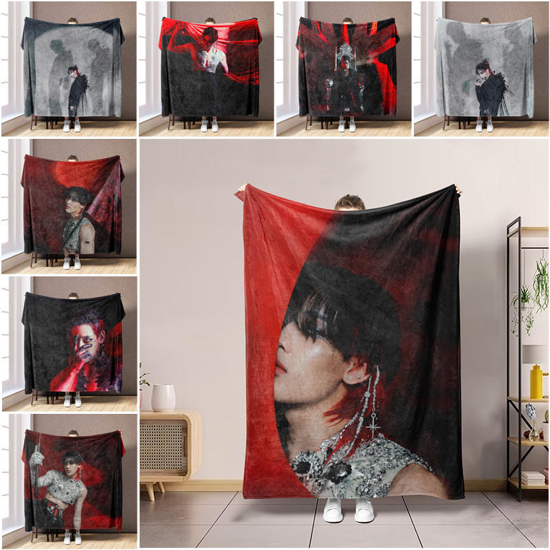 Got7 Member Bambam BAMESIS ผ้าห่มสักหลาดพิมพ์ลายด้านเดียวตกแต่งห้องนอน