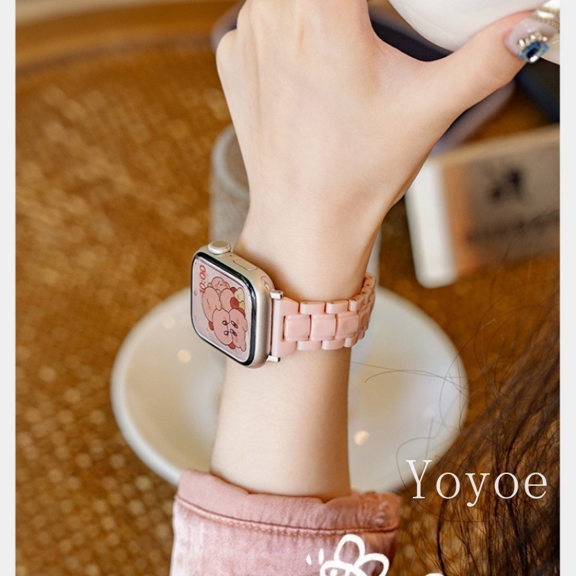 เคสนิ่ม+สายลูกอมเรซิ่นสําหรับสายแอปเปิ้ลวอช ฉันดู 9 8 7 พิเศษ2 49มิลลิเมตร45มิลลิเมตร41มิลลิเมตรเจ็ดสีสายนาฬิกาสําหรับ ฉันดู 6 5 4 3 2 40มิลลิเมตร44มิลลิเมตร38มิลลิเมตรเปลี่ยนสา