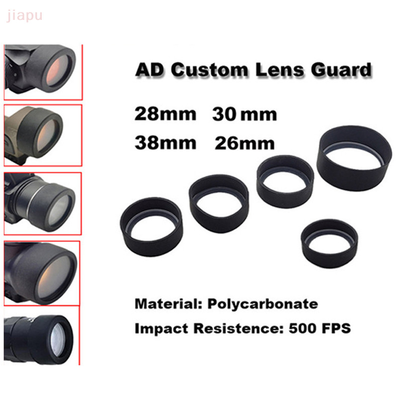 [JIA] M300 M600 X300 X400 TR1 ไฟอาวุธยางเลนส์ฝาครอบยามป้องกันสําหรับ SRO MRO Red Dot Sight TH