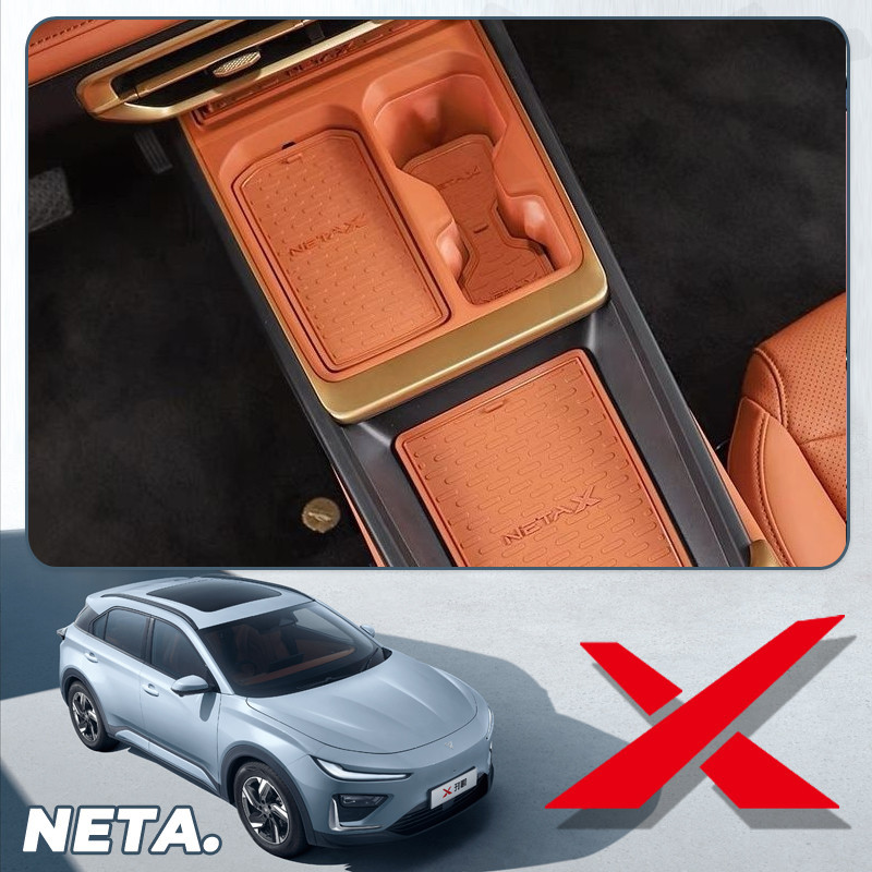 เหมาะสําหรับ 2024 NETA X EV สาว X พิเศษรถประตูสล็อตเสื่อช่องเก็บของถ้วยน้ําร่องประตูกันลื่นยางเสื่ออุปกรณ์ตกแต่งภายในดัดแปลงอุปกรณ์ป้องกัน