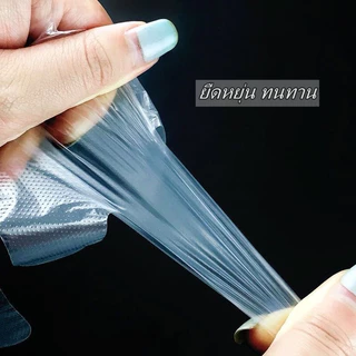 Featured ถุงมือพลาสติกแบบใช้แล้วทิ้ง ถุงมือพลาสติกอเนกประสงค์ ถุงมือเเบบใช้แล้วทิ้ง 100ชิ้น(50) คู่
