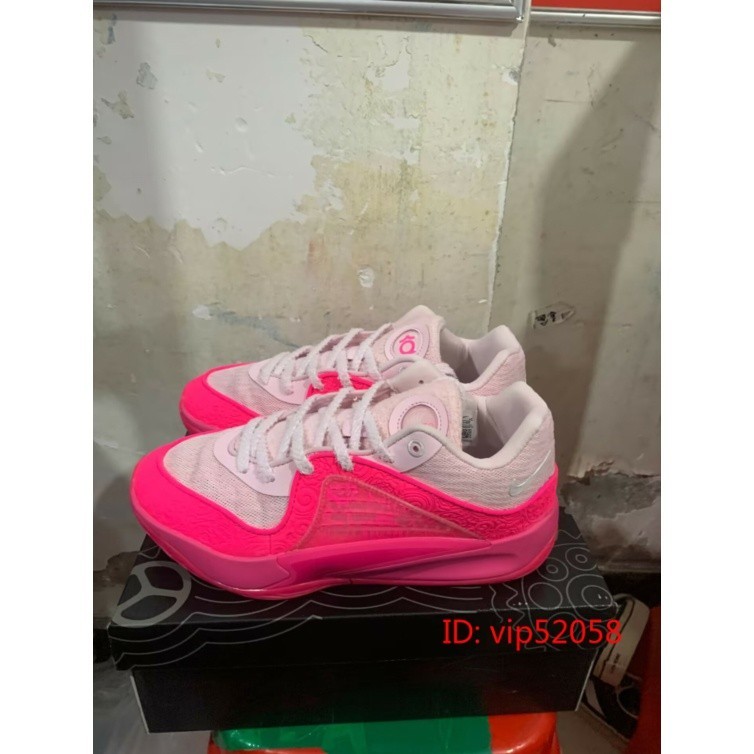 2023 NK ZOOM KD16 NXT EP ผู้ชายผู้หญิงรองเท้ารองเท้าบาสเก็ตบอล Breast Cancer สีชมพู