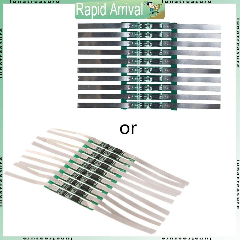 Lun 10PCS 1S 3A BMS PCB สําหรับแผ่นป้องกันสําหรับ 3 7V 18650 Li-Ion ลิเธียม