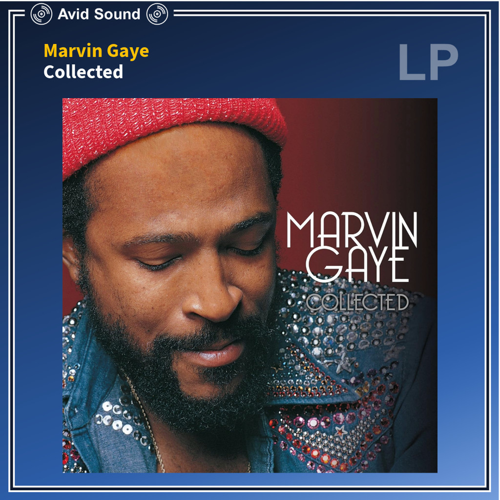 แผ่นเสียง Marvin Gaye Collected ซีล Marvin Gaye Vinyl LP