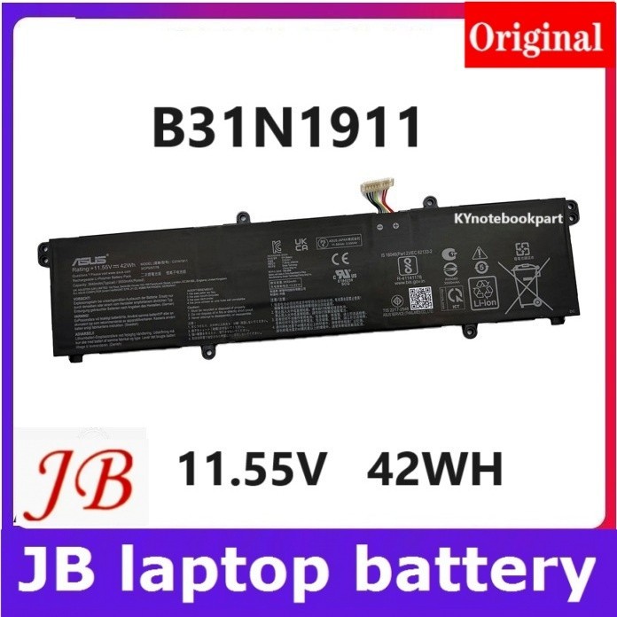 BATTERY ORIGINAL ASUS แบตเตอรี่ ของแท้ ASUS V4050F TP420IA TP470EZ X421DA/EA B31N1911