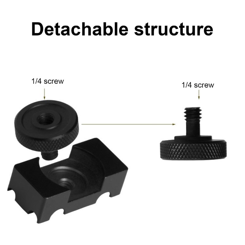 Okee Tether กล้อง DSLR ดิจิตอลสาย USB บล็อกล็อคคลิป Clamp Mount to กล้องขาตั้งกล้อง Quick Release แผ่น Tethering Cab
