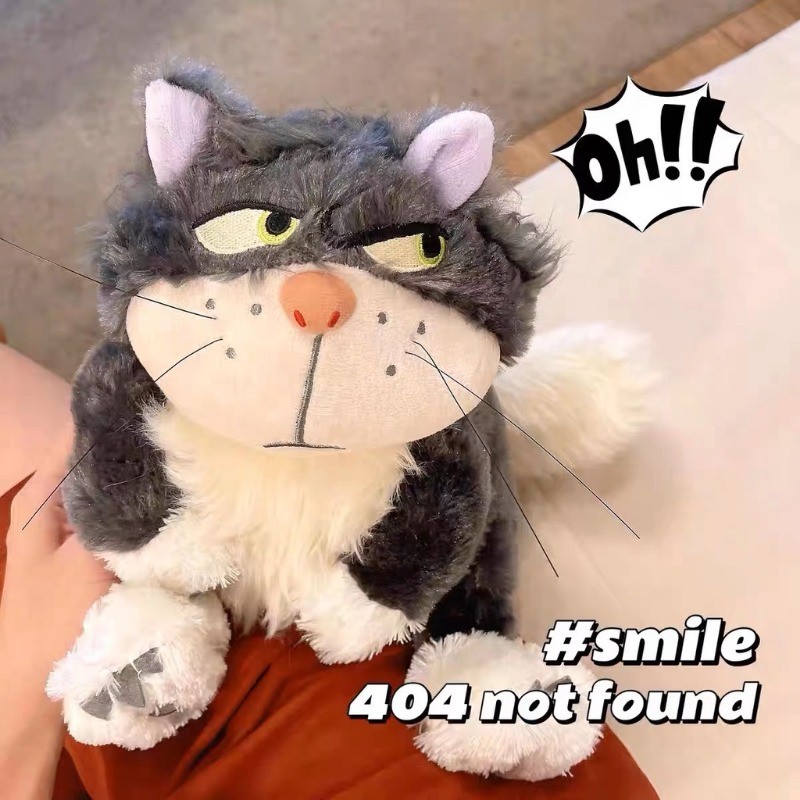 COD ตุ๊กตาแมว ตุ๊ตาแมวลูซิเฟอร์ใหม่ ตุ๊กตาขนฟู ของขวัญวันเกิด ของขวัญวันเด็ก - รูปที่ 2