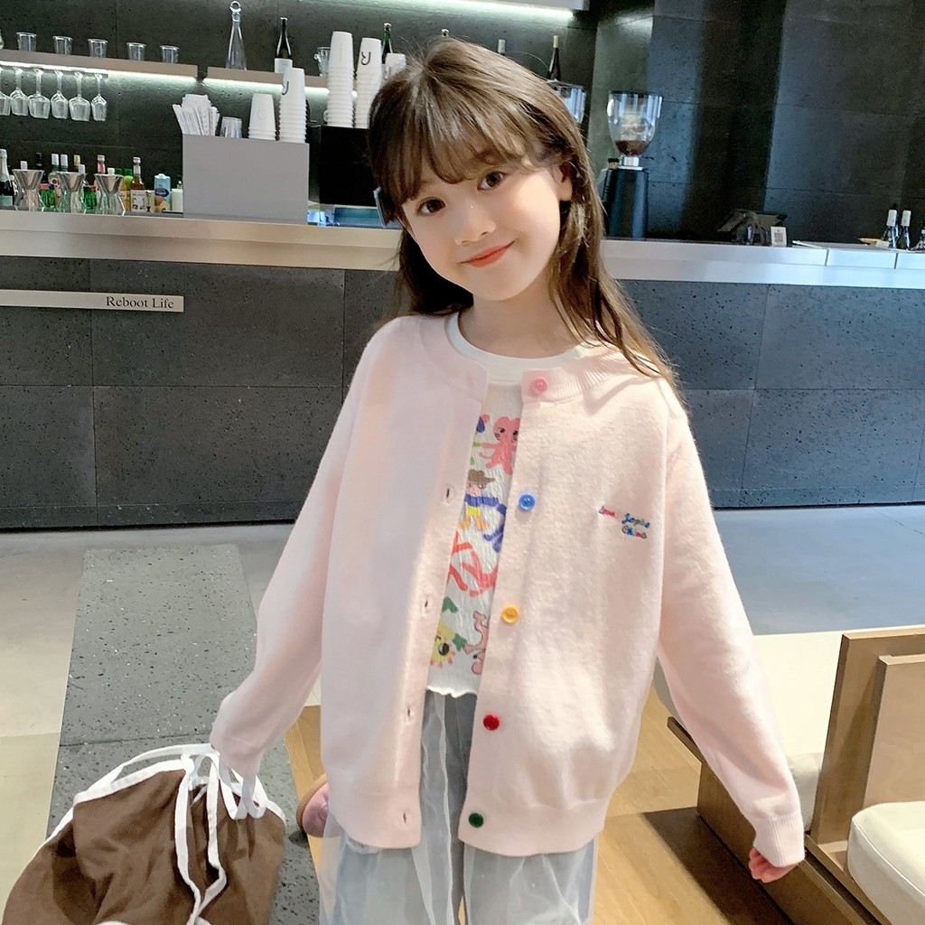 ผู้หญิงคาร์ดิแกนผ้าฝ้ายแท้ฤดูใบไม้ร่วงเสื้อกันหนาวแขนยาวฤดูหนาวกลางฤดูใบไม้ร่วงอบอุ่นด้านบน