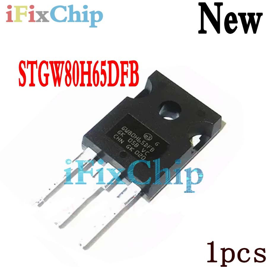 1 ชิ้นใหม่เอี่ยม STGW80H65DFB GW80H65DFB TO-247