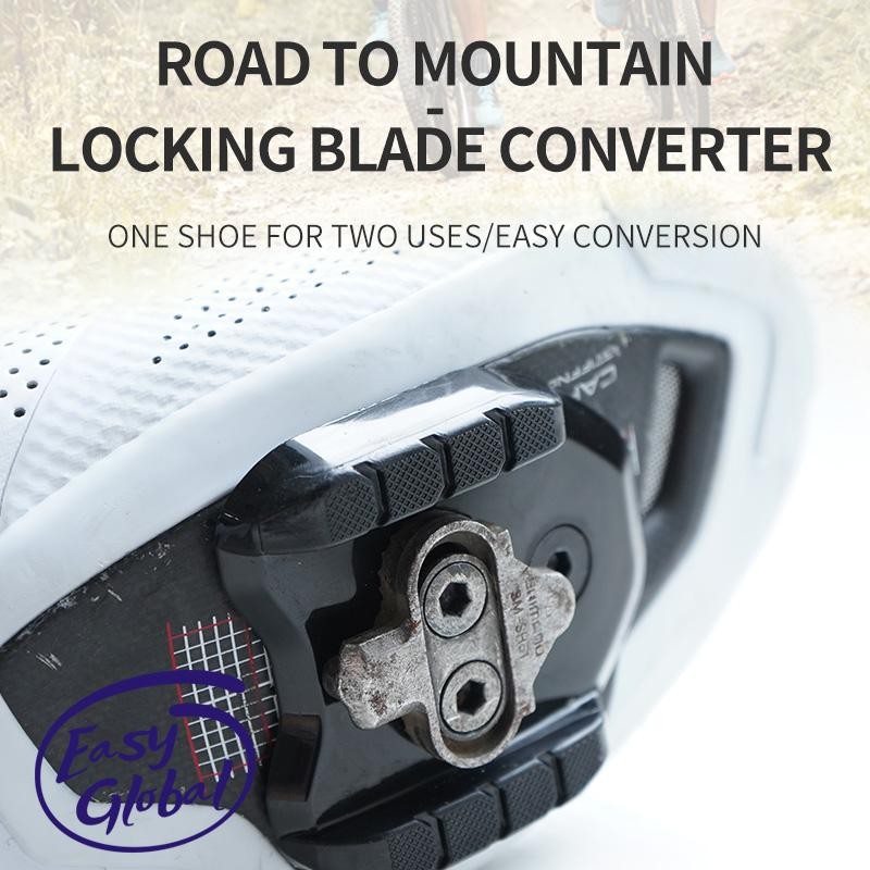 Rrskit คู่ของแผนที่ Cleats แปลงเป็น Mountain Cleats Converter สําหรับรองเท้าถนน