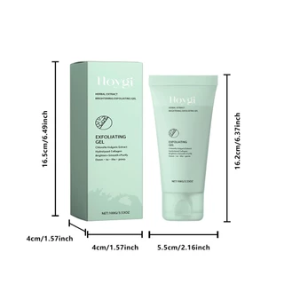 【ซื้อ 1 แถม 1】 Hoygi สารสกัดจากสมุนไพร exfoliating gel เจลขัดผิว มีเอฟเฟกต์ให้ความชุ่มชื้น ขัดผิวหน้าและผิวกาย 100g