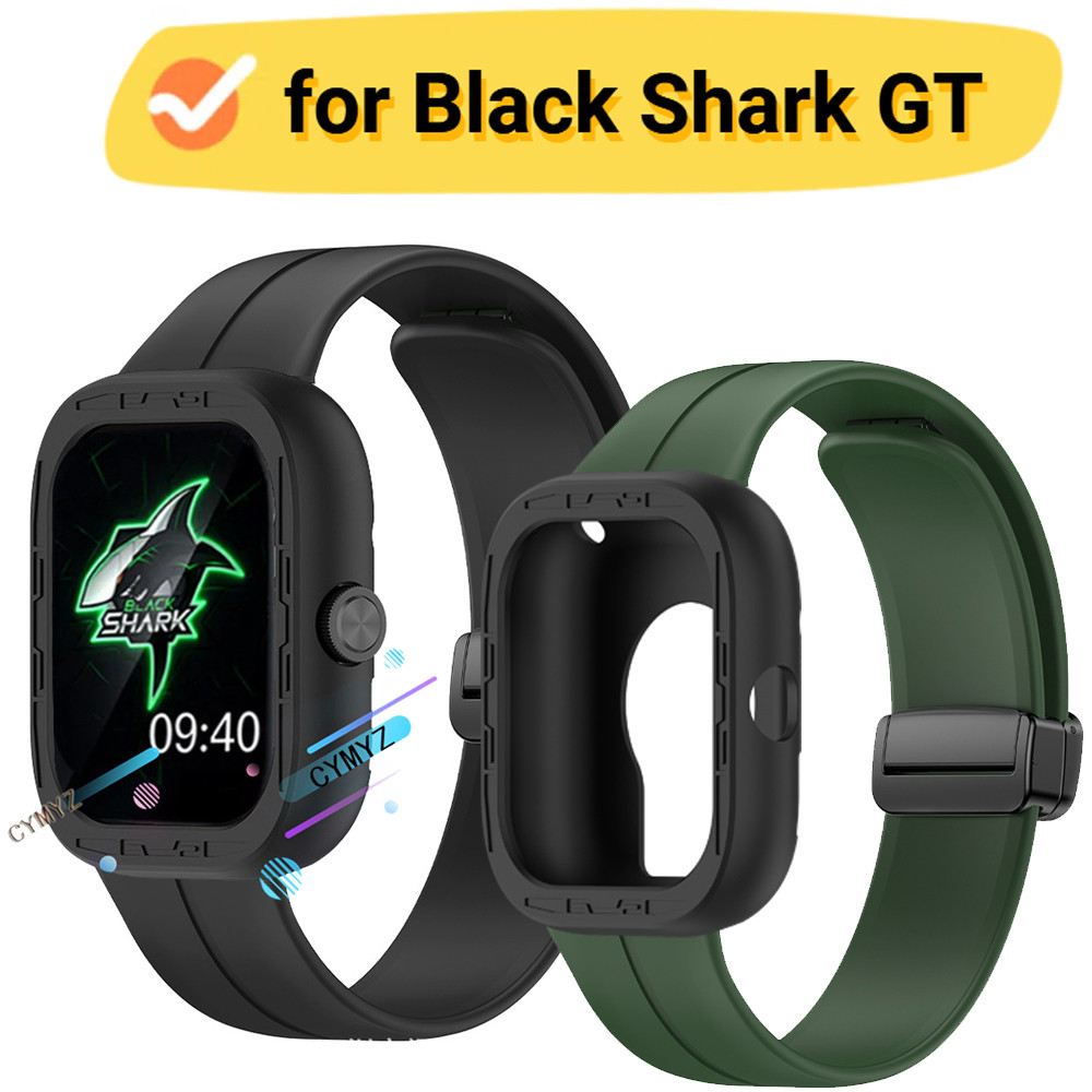 Black Shark watch GT strap สายซิลิโคนสําหรับ Black Shark GT Smart watch strap สายรัดข้อมือกีฬา Black