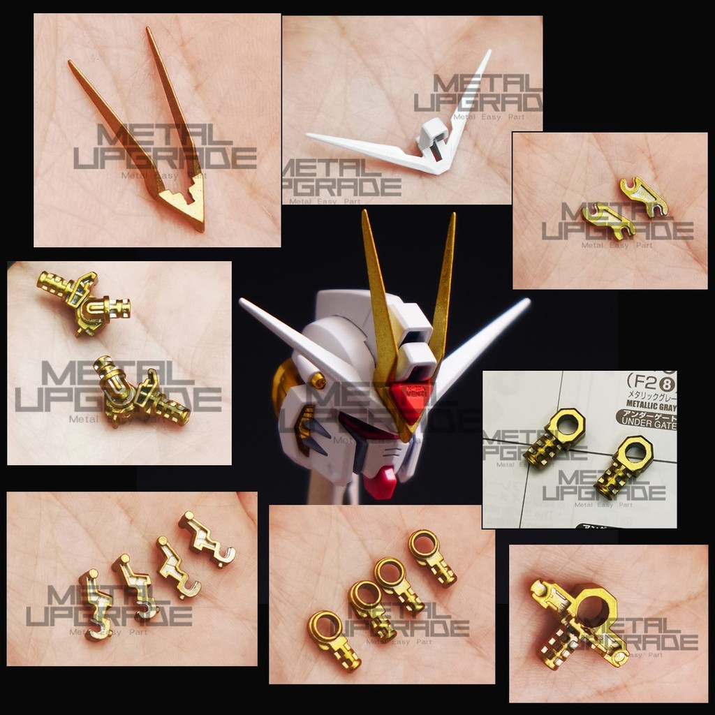[metal Upg]mgex Strike Freedom ZGMF-X20A เสาอากาศดัดแปลงส่วนโลหะ