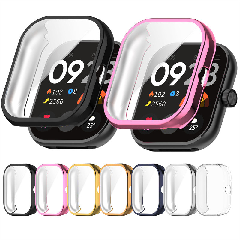 Redmi Watch 6 5 4 3 Active Lite เคส เคสซิลิโคนป้องกัน TPU ปกอ่อนอุปกรณ์เสริมเชลล์ Xiaomi
