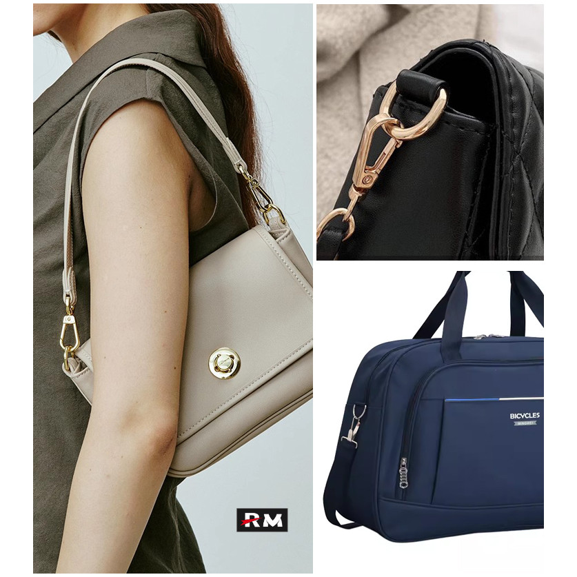 [ไม่มีเย็บ]แหวนฤดูใบไม้ผลิรูปตัว ง สําหรับกระเป๋า19กระเป๋ากระเป๋าถือ ค โรสบอดี สายคล้องไหล่การเชื่อมต่อหัวเข็มขัดเกือกม้าเปิดเคลื่อนย้ายงหัวเข็มขัดจี้แหวนทําเองแหวนกุ - รูปที่ 2