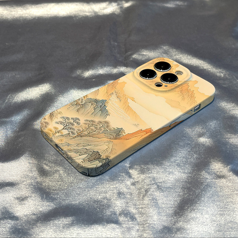 Huangshan เข้ากันได้สำหรับ IPhone16 15 14 13 12 11 PRO MAX x XR XS สูงสุด8 7 6วินาทีบวก SE 2020ฟิล์ม