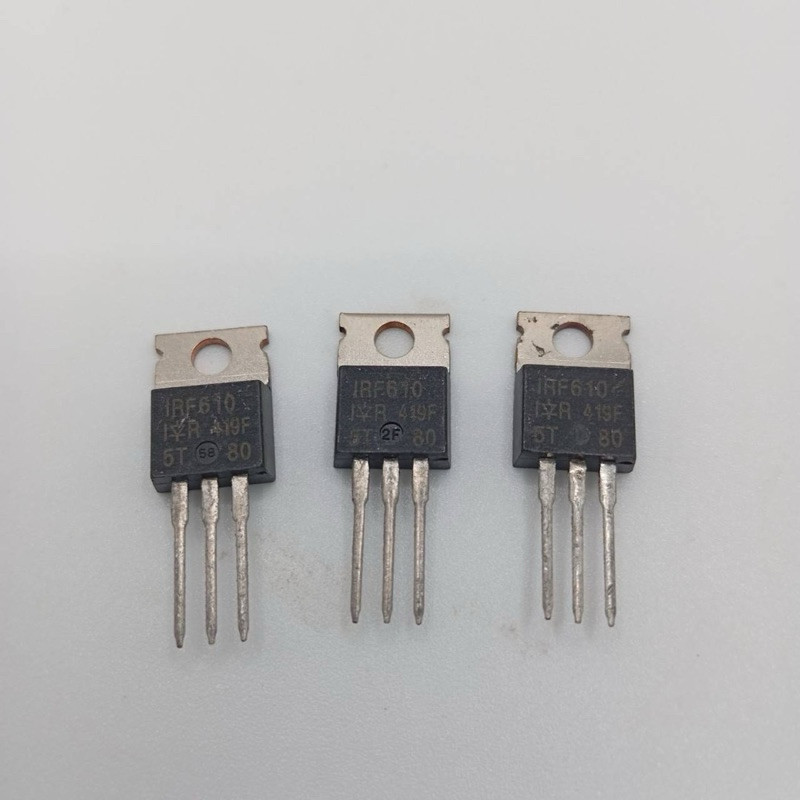 IRF610 สินค้าพร้อมส่งร้านในไทย IRF610 2ชิ้น IRF610สินค้าถ่ายจากงานจริง IRF610