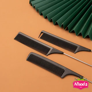 NIS หวีแบ่งผม วัสดุพลาสติก คุณภาพสูง สําหรับจัดแต่งทรงผม Styling comb