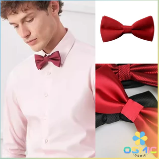 MIC ผูกโบว์ทักซิโด้ สำหรับผู้ชาย แฟชั่นผูกโบว์คลาสสิก แต่งออกงาน bow tie