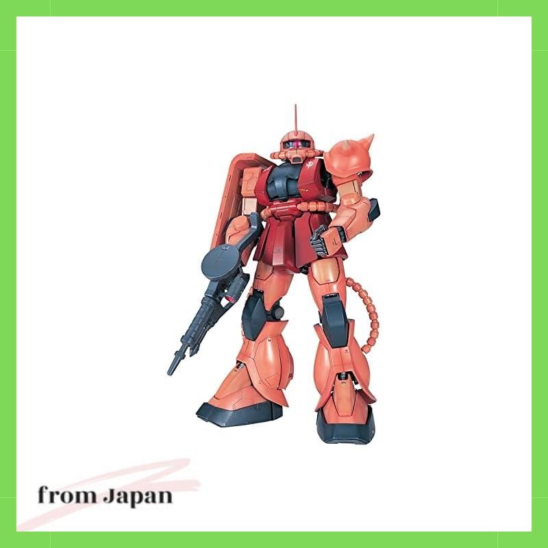 กันดั้มโมเดลพลาสติก (GUNPLA) PG 1/60 MS-06S Chars Zaku II (Mobile Suit Gundam)