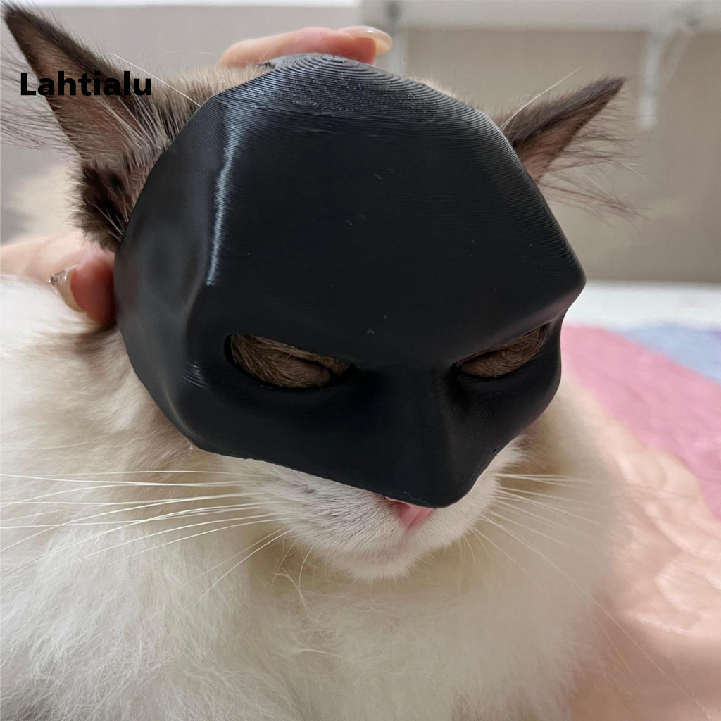 Lahtialu Quirky Cat Facepiece Cat Masque สําหรับงานปาร์ตี้ธีมแมวค้างคาวคอสเพลย์ Facepiece หน้ากากครึ่งหน้าสําหรับแมวเทศกาลเครื่องแต่งกายอุปกรณ์เสริมสําหรับการถ่ายภาพและคอสเพลย์เอเชียตะวันออกเฉียงใต้