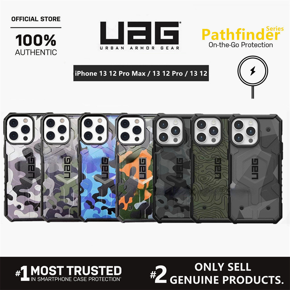 ลายพราง UAG พร้อมเคสแม่เหล็ก IPhone 16/16Pro/16 Plus/16 Pro Max/iPhone15 14 13 12 ฝาครอบป้องกันกันกระแทกน้ําหนักเบาที่ทนทาน