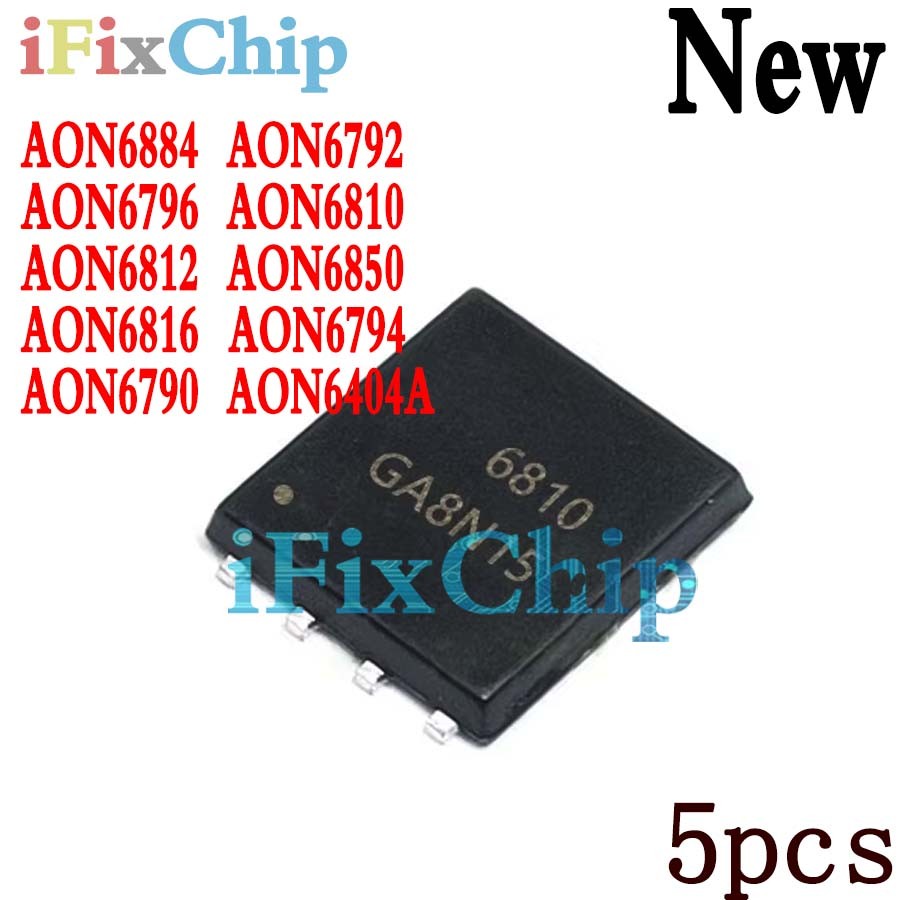 5pcs ยี่ห้อใหม่ AON6790 AON6792 AON6794 ATOON6796 AON6810 AON6812 AON6816 AON6850 AON6884 AON6404 AON6404A QFN-8 ชิปเซ็ต