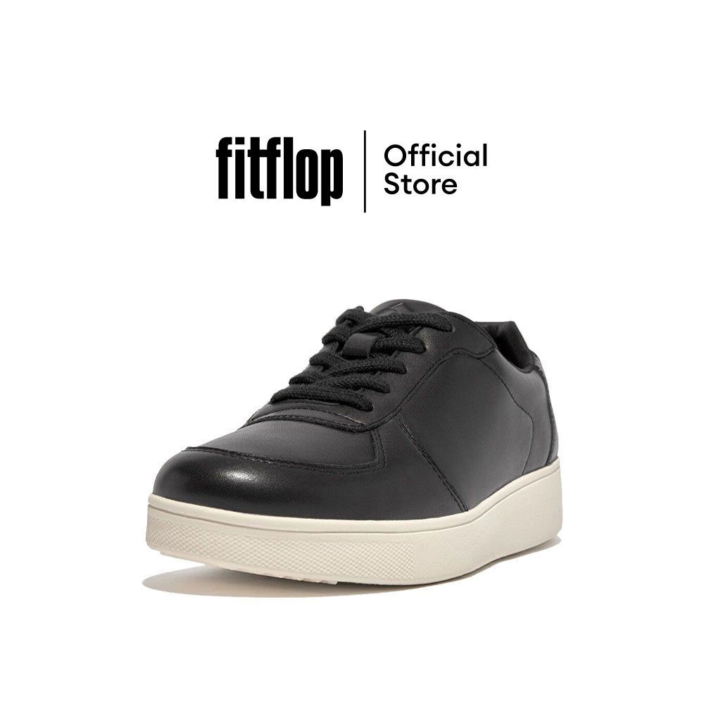 FITFLOP RALLY LEATHER PANEL SNEAKERS รองเท้าผ้าใบผู้หญิง รุ่น GG2-001 สี BLACK