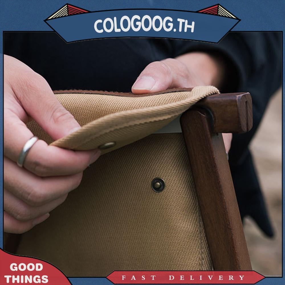 [colog.th] กระเป๋าที่เท้าแขนด้านข้างผ้าใบมัลติฟังก์ชั่นหลายกระเป๋าสําหรับตั้งแคมป์ปิคนิค