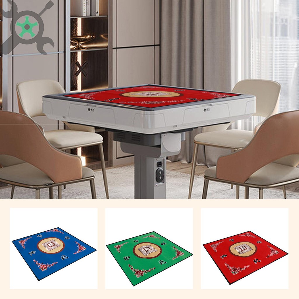 เสื่อไพ่นกกระจอกขนาดใหญ่ Anti-Noise Mahjong Mat Slid-Proof Mahjong Table Mat SHOPCYC2389