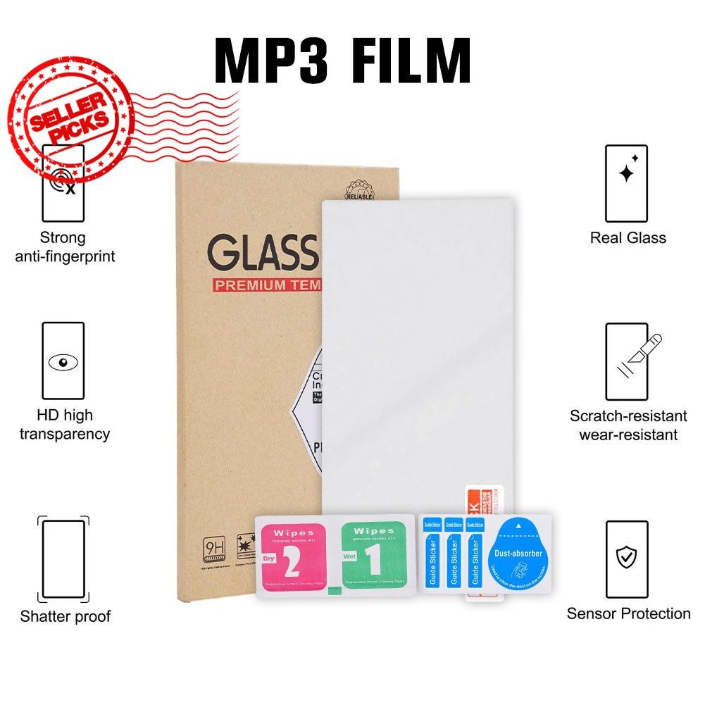 กระจกนิรภัยป้องกันหน้าจอ Ultra ป้องกัน Mp3 ฟิล์มสําหรับ Sony Walkman Nw-a300 Series H4y8