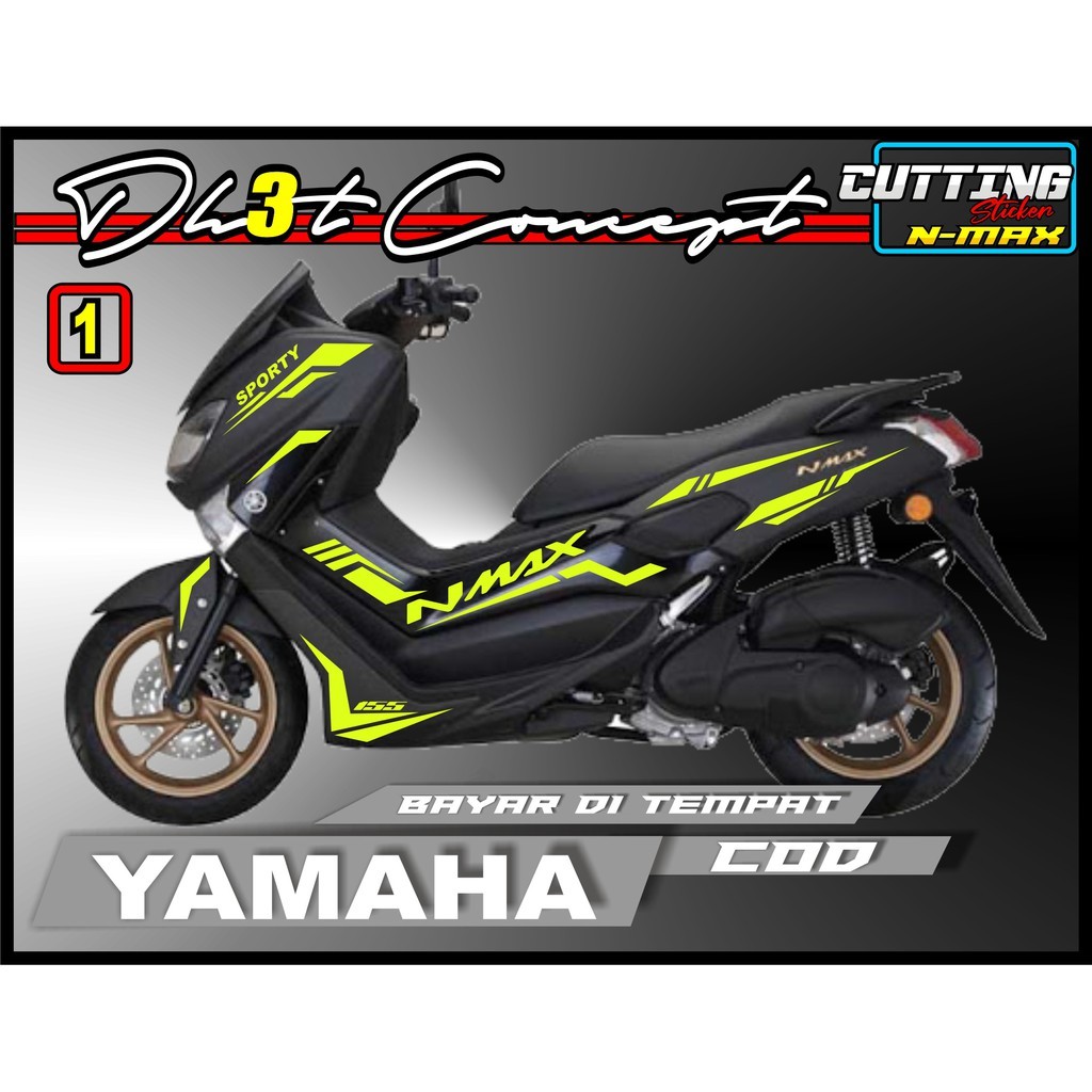 Nmax สติ๊กเกอร์มอเตอร์ไซค์ STRIPING สติ๊กเกอร์ NMAX 2019 NMAX สติ๊กเกอร์ 2020