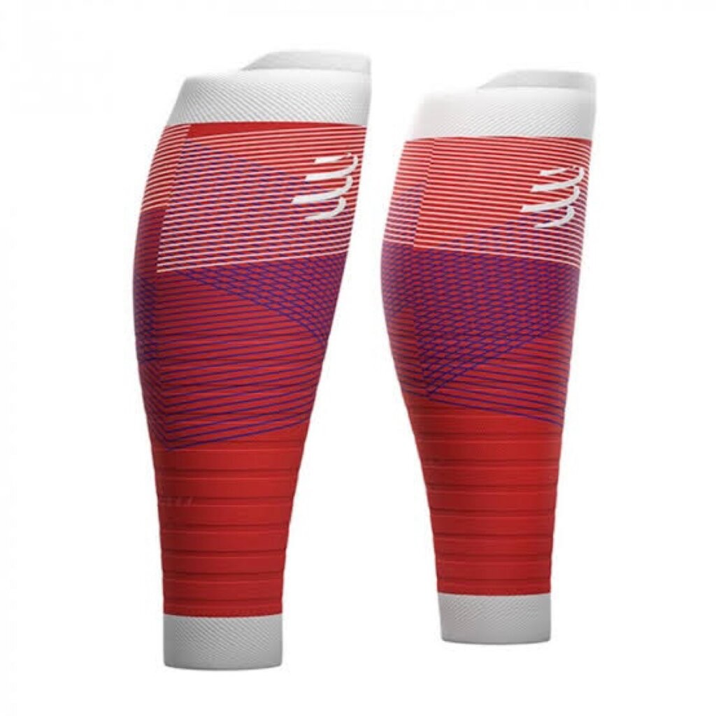 ซัพพอร์ตน่อง Compressport R2 Oxygen Calf Sleeve ‘Summer Orange’ (T4)