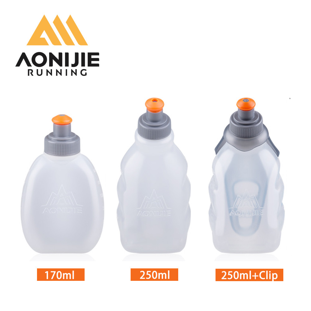Aonijie SD05 SD06 ขวดน้ําขวดคอนเทนเนอร์ BPA ฟรีสําหรับ Running Hydration กระเป๋าเป้สะพายหลังเข็มขัด