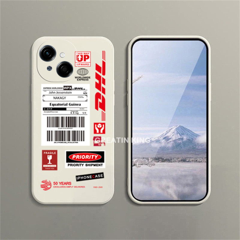 ปลอกสําหรับ Tecno POP 9 /Spark Go 1 /Spark Go 2025 เคสโทรศัพท์สีลูกกวาด DHL รูปแบบแฟชั่นทาสีเชลล์
