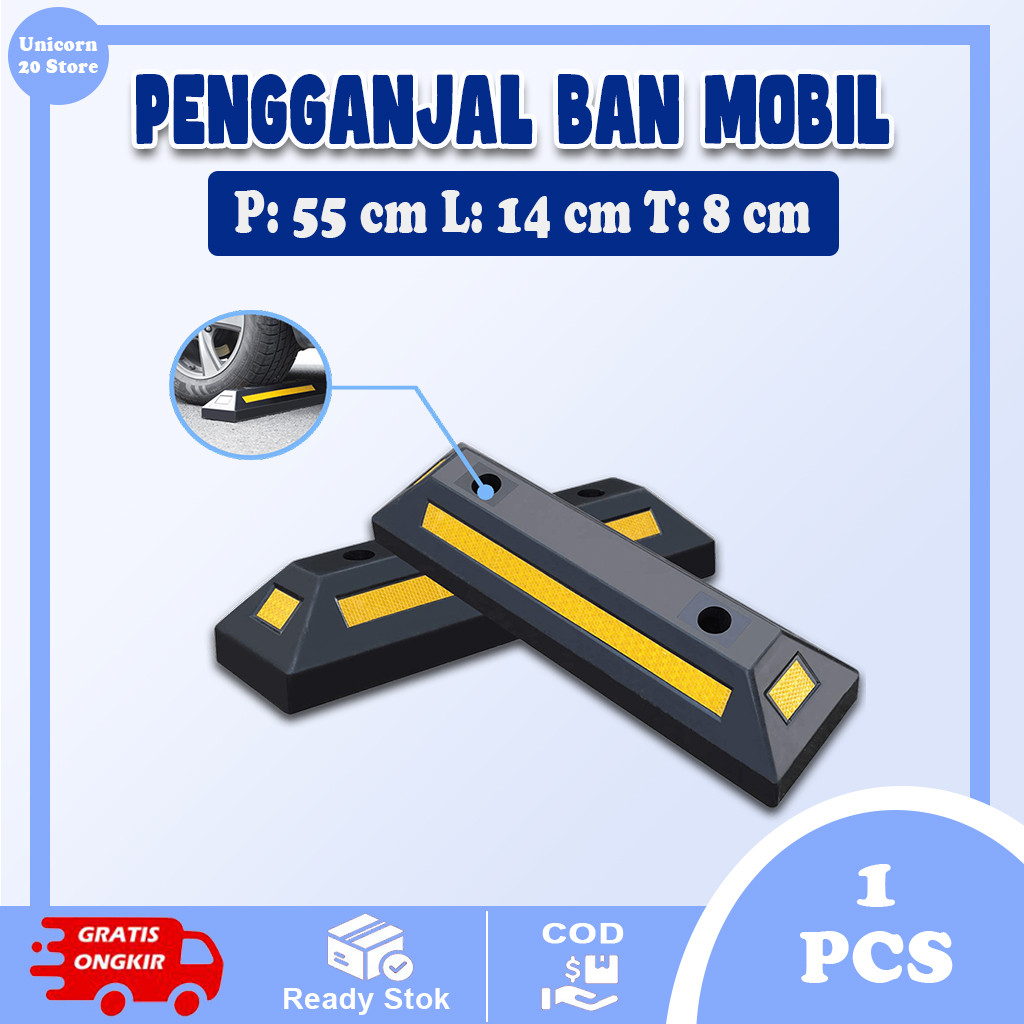 ยางรถ STOPPER ยางฟรี TIGHTENS BOLT / ยางล้อ STOPPER PARKING BARRIER THICK STRONG ยางรถ STOPPER