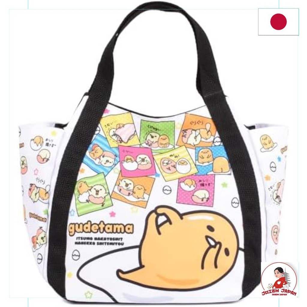【Direct from Japan】Lelotte Hello Kitty HELLO KITTY Mini Tote Bag Small Wide Gusset Mini Bag Tote Handbag Sanrio Goods สุภาพสตรี