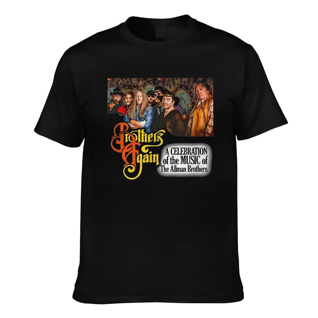 เสื้อยืดผู้ชาย พริ้นต์ลาย Allman Brothers - Brothers Again