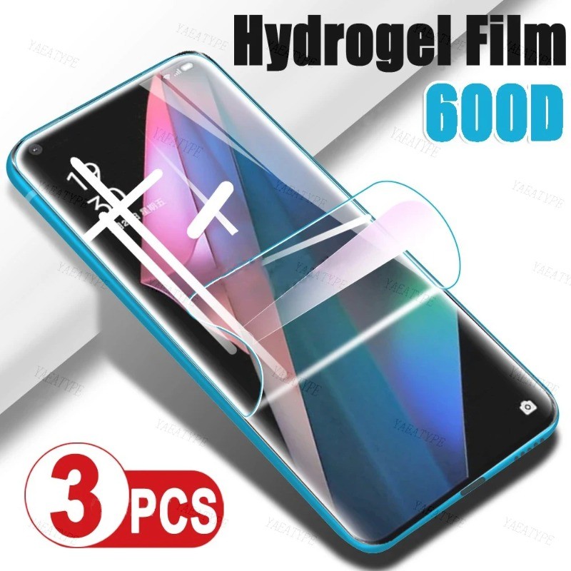 สําหรับRealme X50 X9 X7 X2 Pro Player Ultra Max 5G 600D HD Clear Soft Hydrogelฟิล์มสําหรับRealme X3 