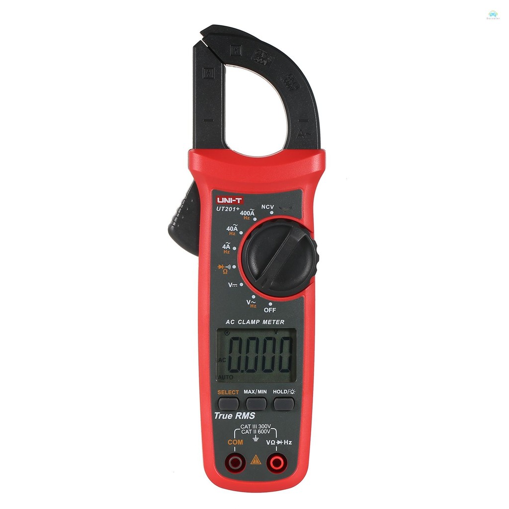 Uni-t แอมป์มิเตอร์ Ncv Current Clamp Ncv Test Htt Ut201+ 4000 Clamp Ncv Universal Meter Rms Test Universal Meter Clamp Ammeter Ut 201 Meter Clamp Ncv Test Rms Ncv 4000 Test Rms