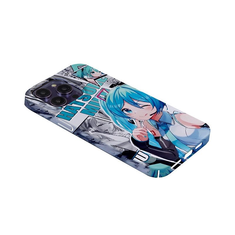 Hatsune Miku รุ่น Q สำหรับ IPhone16 15 14 13 12 11 PRO MAX x XR XS สูงสุด8 7 6S PLUS SE 2020ฟิล์มรูข