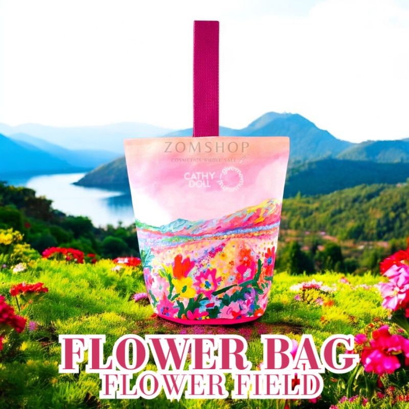 【สินค้าแถม】กระเป๋า คอลเลคชั่นกิฟมีมิวเซียม 【Ling Orm】Flower Bag Flower Field Cathy Doll x Give.Me.Mu