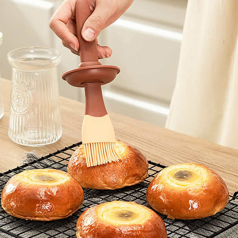 GIANXI Oil Brush Household High Temperature Resistant Silicone Barbecue Brushs Nordic Kitchen Baking