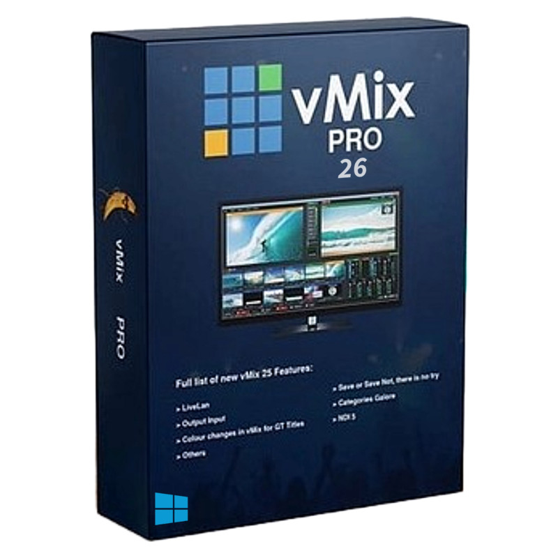 vMix Pro v26 | For Win x64 | Working 100%