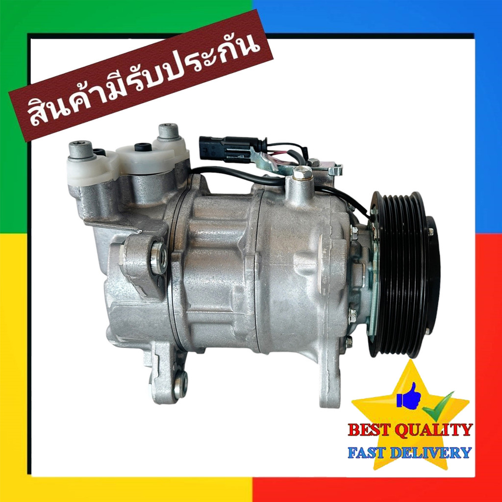 คอมแอร์ BMW X4 2014-2017 F26 รุ่นมีสายไฟแม่เหล็ก,520D F10 2010-2016,,X1 F48 2016-2022  ดีเซล COMPRES