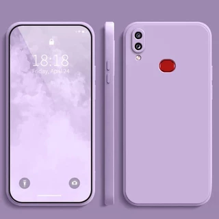 เคส Samsung A10S สีทึบ Samsung A10S เคสซิลิโคนป้องกันการตกสีธรรมดาเรียบง่าย YT