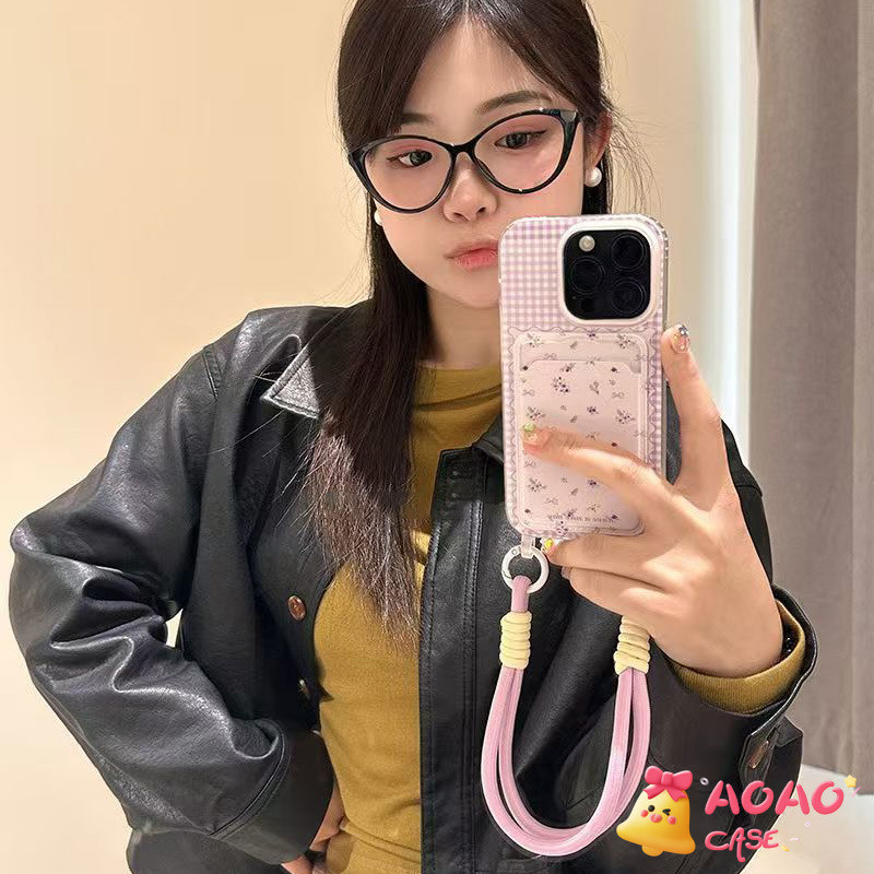 สปริงสร้อยข้อมือดอกไม้เล็ก ๆ โรแมนติกสด เคสiPhone 16 11 15 13 12 14 Pro Max 7Plus XR X XS Max 16 7 14 8 15 Plus SE 2020 ราคา ถูกที่สุด ดีลบีเคเค แกลเลอรีภาพที่ 2