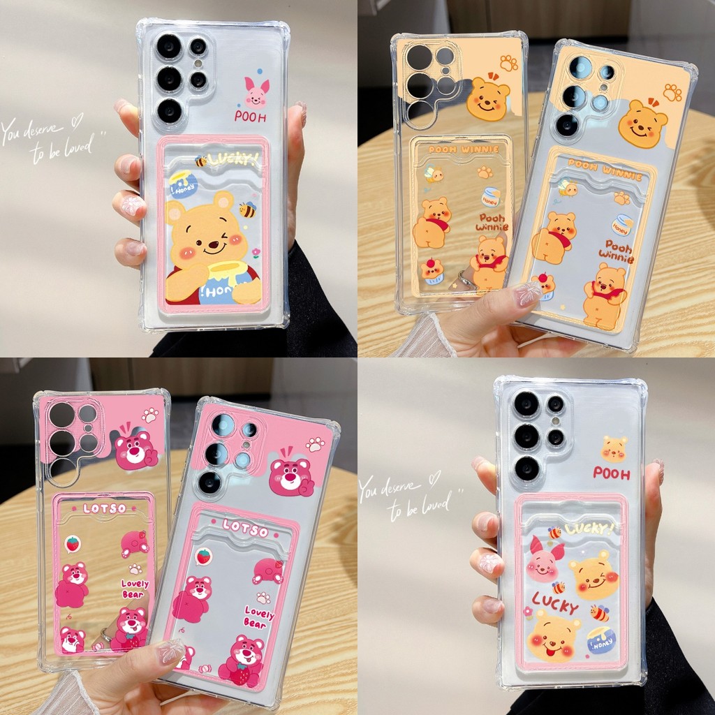for เคส vivo y21y03 v30 y15s y11 y22 y03 y17s y16 y12 y15 y21 y27 y02s เคสโทรศัพท์ TPU โปร่งใสพร้อมช่องเสียบการ์ดสำหรั