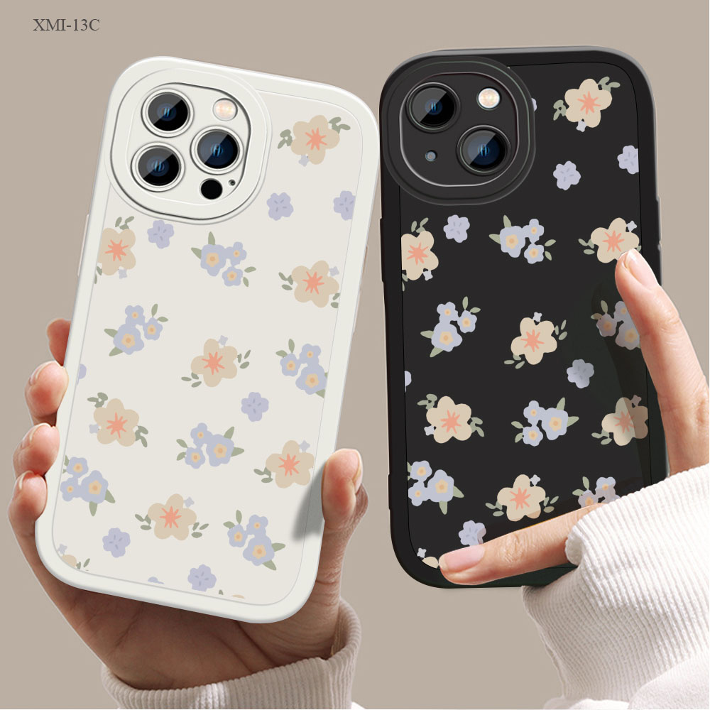 Xiaomi Redmi Note 9A 10 10S 13 13C 13T 11T 10T Poco M5S C65 X6 Mi Pro Plus 5G เคสซัมซุง ดอกไม้ เคส